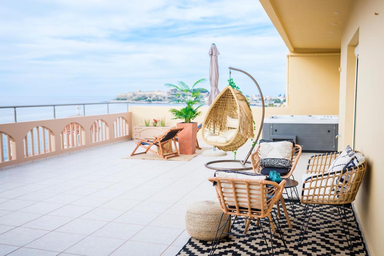 Thea - Rooftop Seaview Jacuzzi Ρέθυμνο Εξωτερικό φωτογραφία